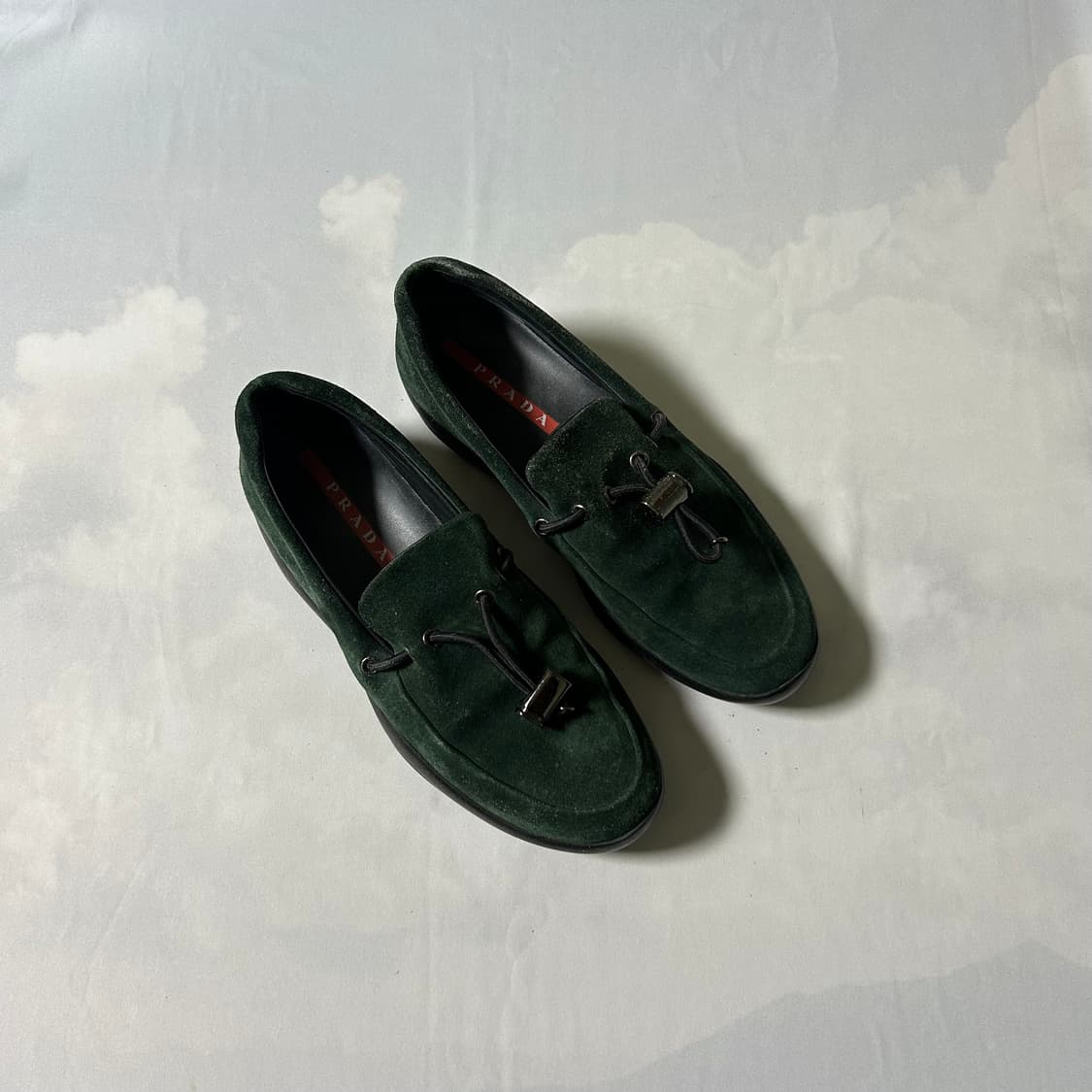 Prada sports suede slip on loafers 상품이미지2