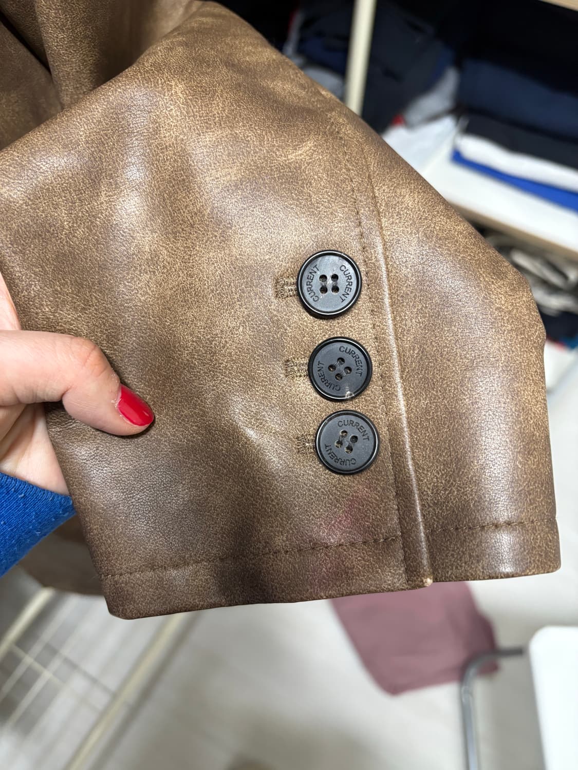 커렌트 가죽자켓 상품이미지4