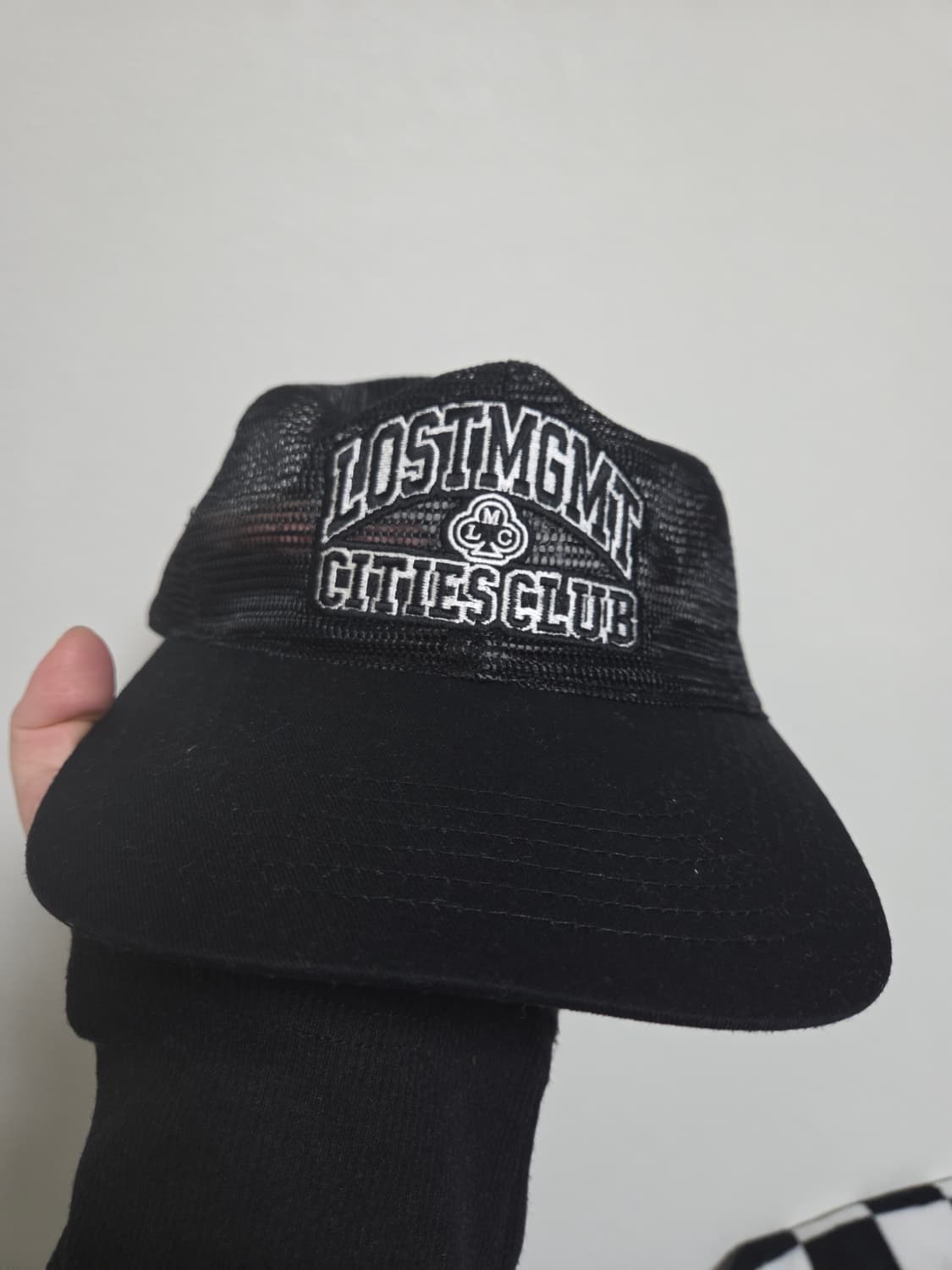 LMC CLUB ATHLETIC MESH 6PANEL CAP black 상품이미지2