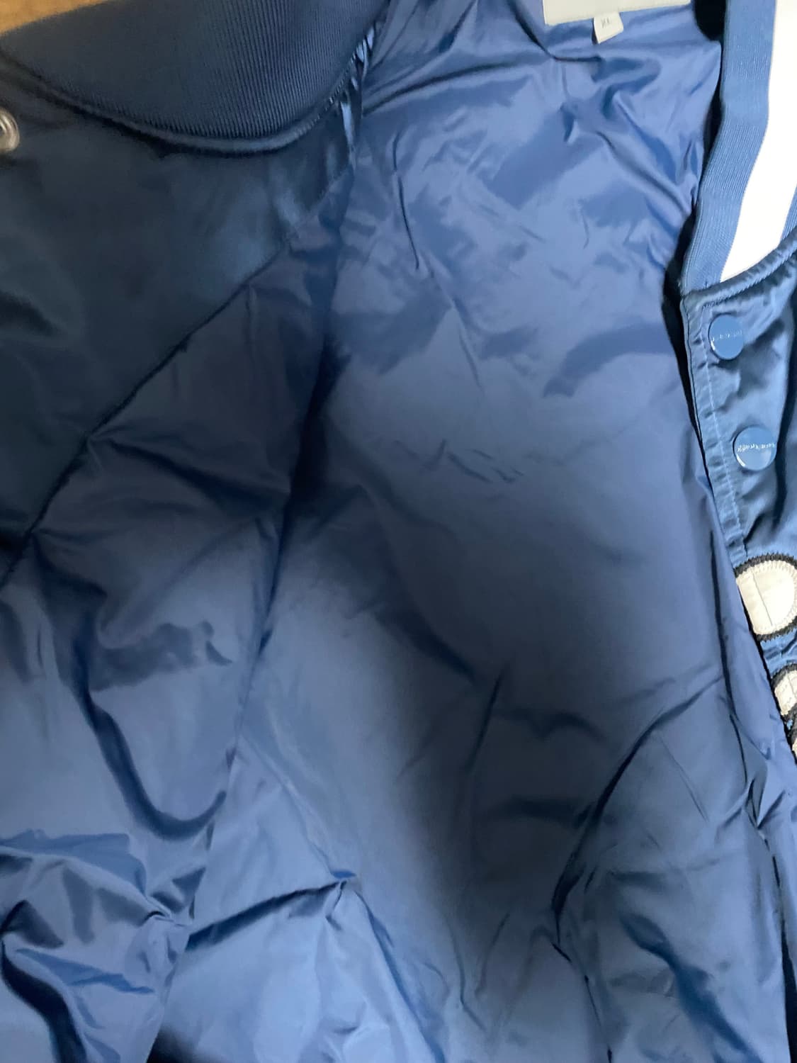 칼하트 wip 바시티자켓 네이비 xl 상품이미지3