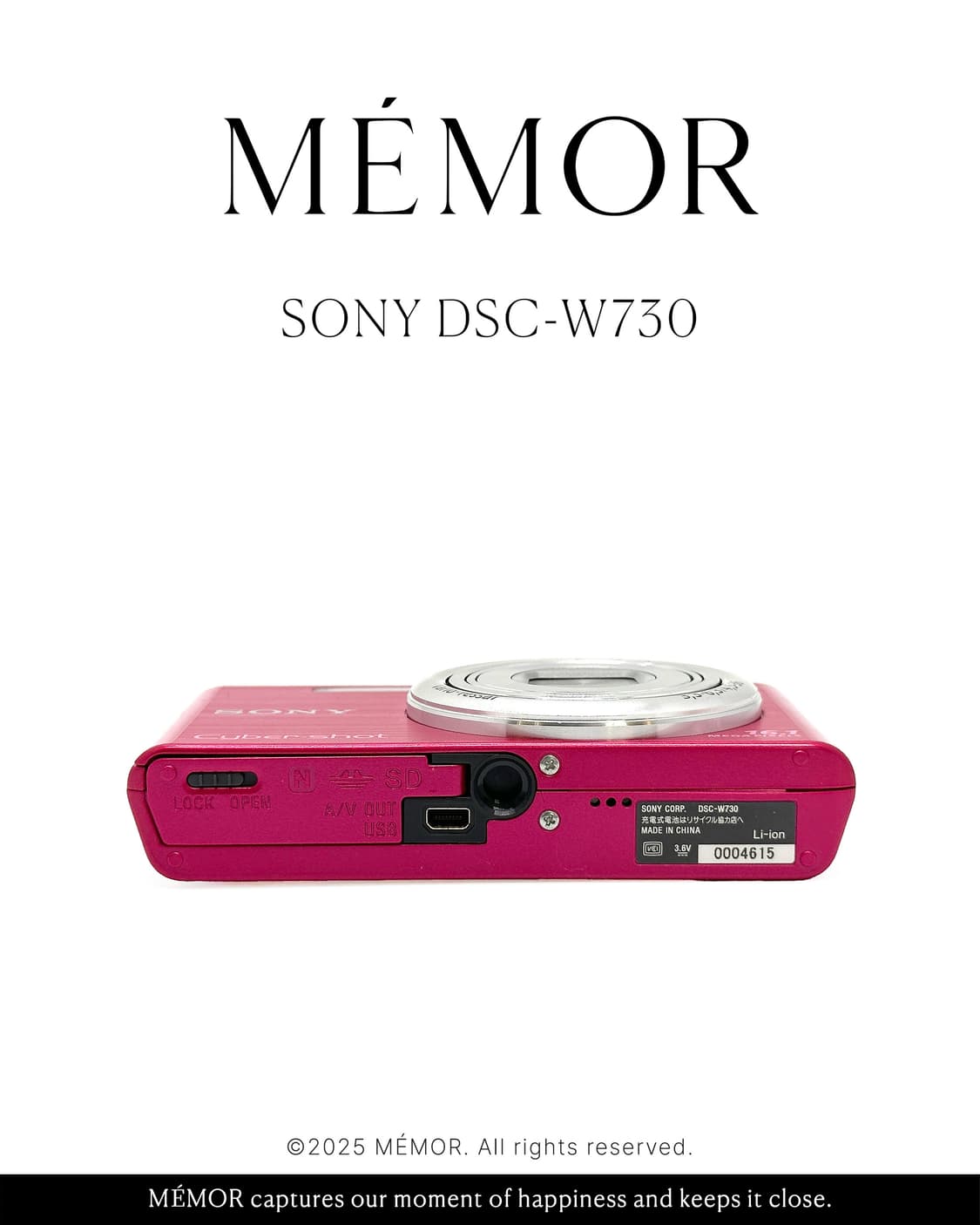 인물사진추천/뉴트럴톤작례✨SONY DSC-W730 소니 디카 카메라 상품이미지4