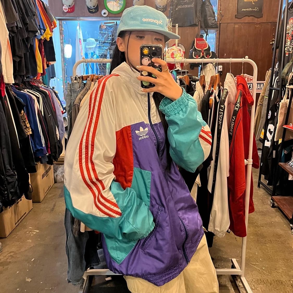 Adidas Color Matching 바람막이 상품이미지7