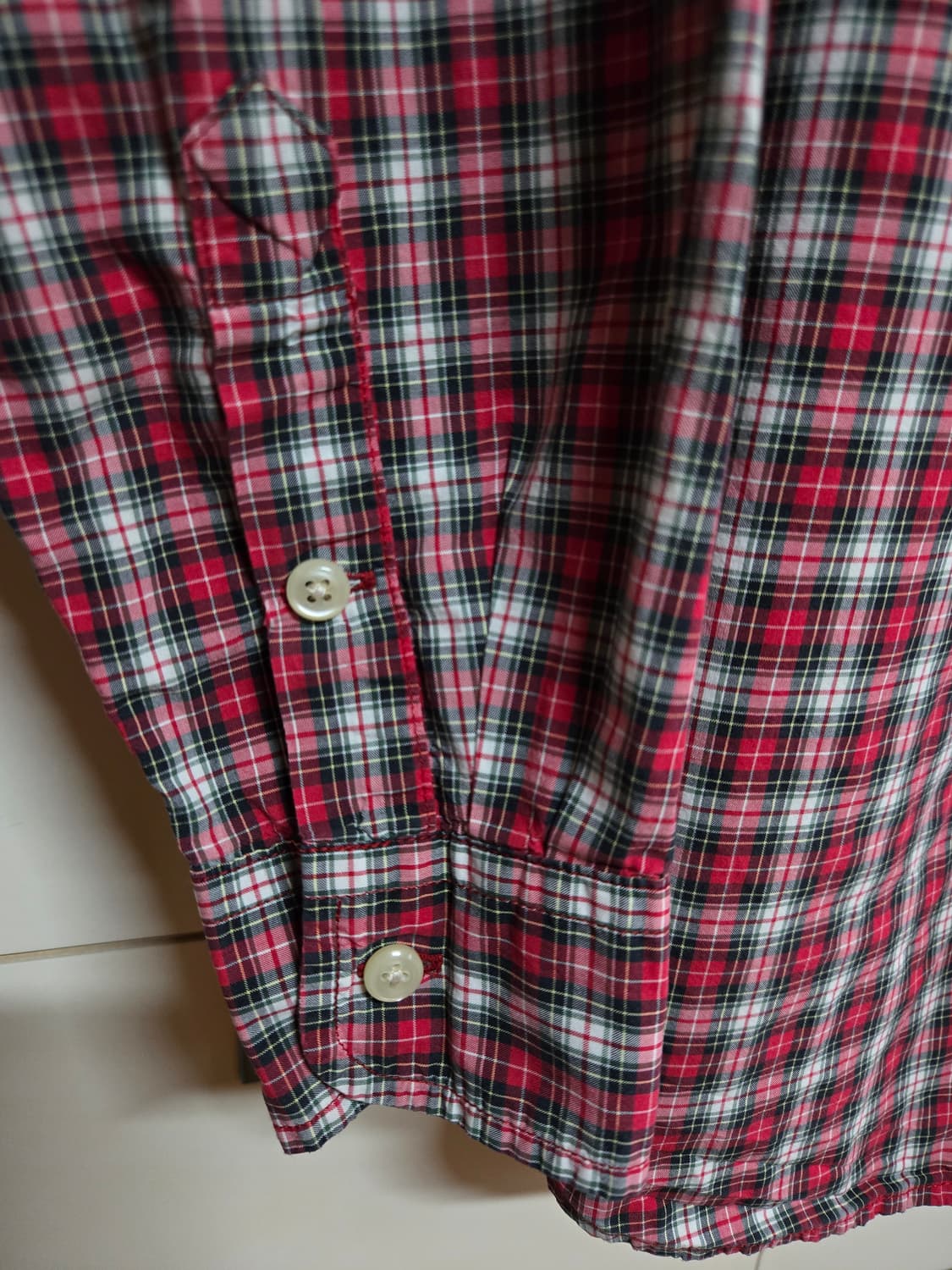 폴로 랄프로렌 여성 체크 셔츠(XL사이즈) 상품이미지5