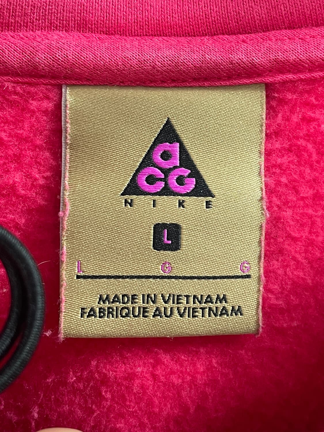 나이키 ACG 풀오버 러쉬 핑크 후드티 (on.338) 상품이미지4