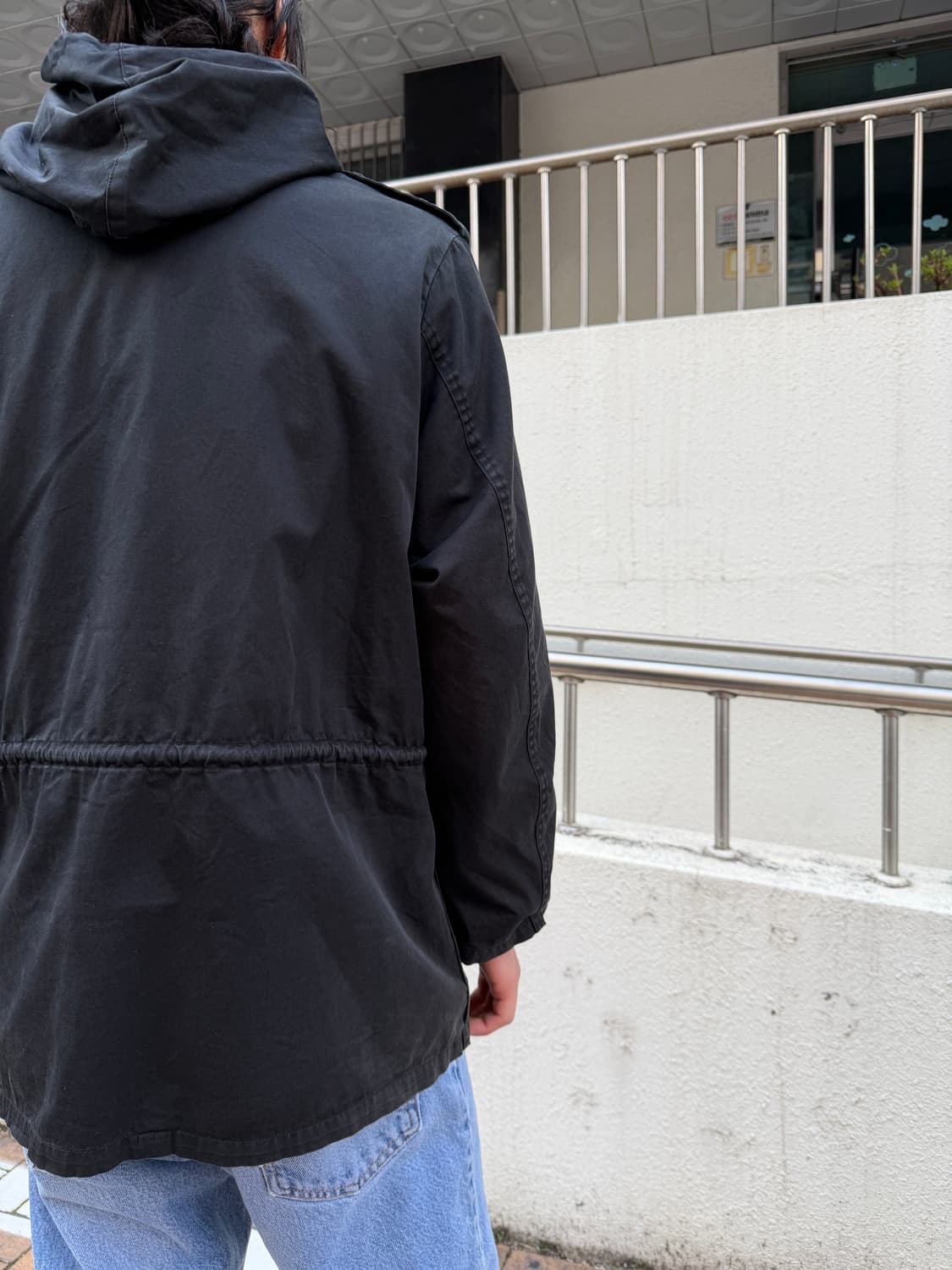 90s Agnes B. field hoodie jacket 상품이미지5