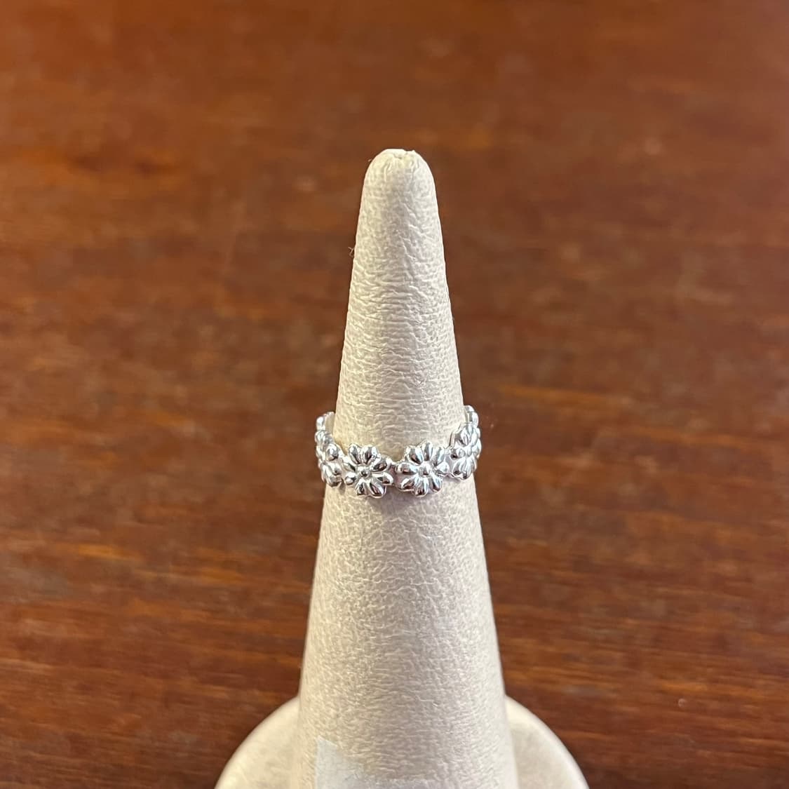 새상품 925 여자 은반지 꽃모양 반지 오픈링 상품이미지1