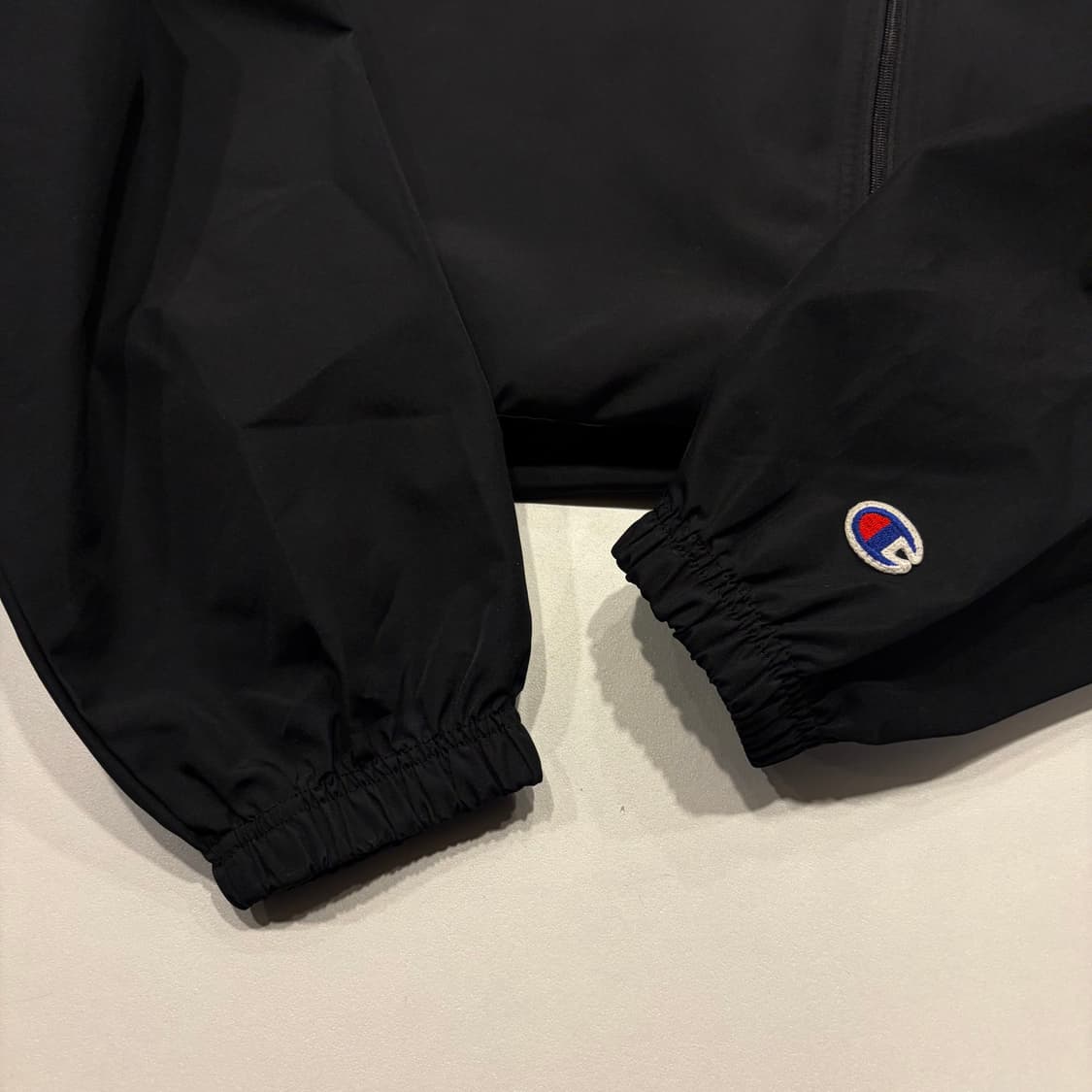 [2XL] 챔피온 아노락 나일론 바람막이 후드 블랙 C357 상품이미지5