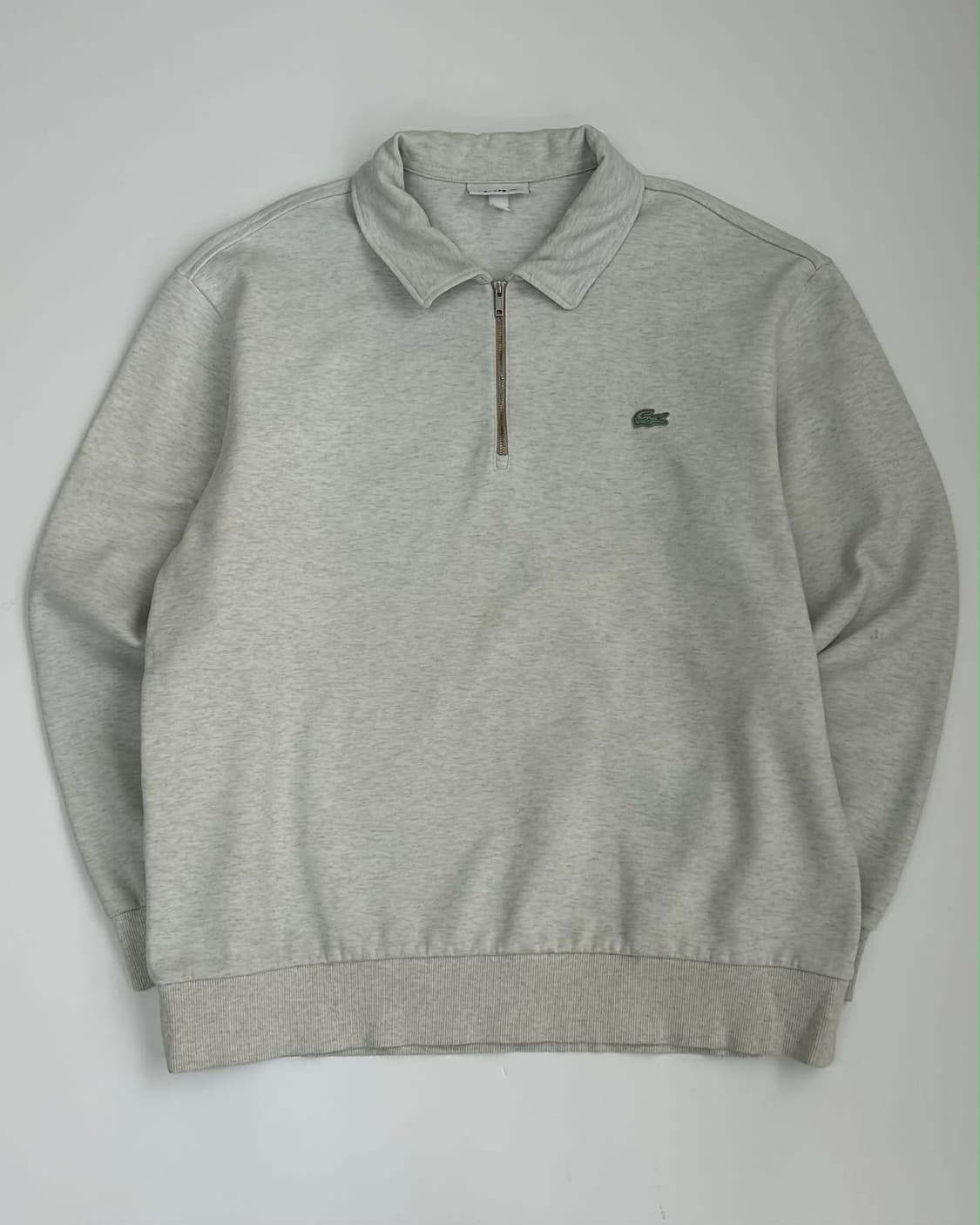 [105] 라코스테 하프집업 칼라 스웻 셔츠 라이트 그레이 상품이미지1