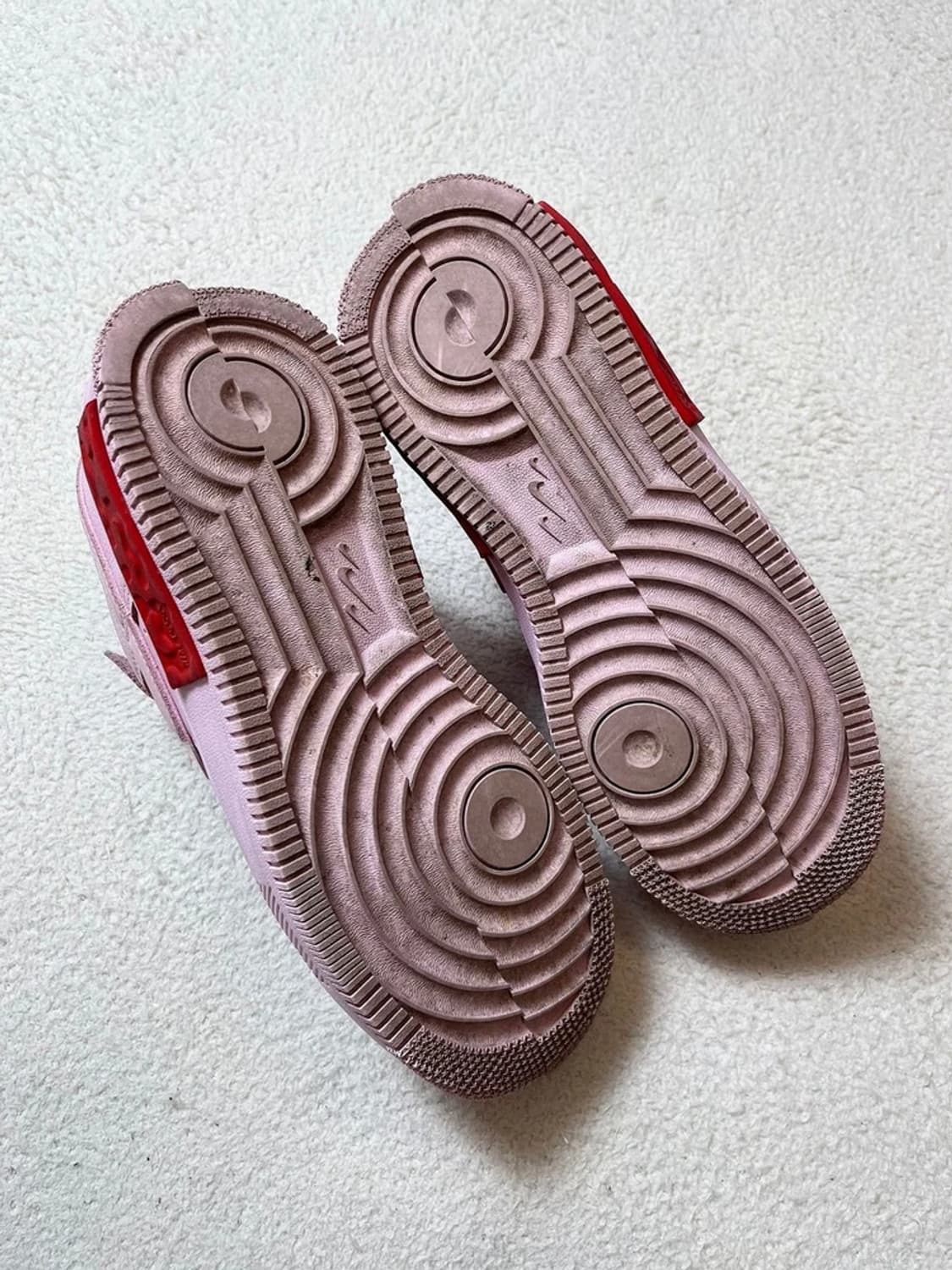 나이키 에어 포스 1 폰탄카 핑크 폼 스니커즈 A1786 상품이미지7