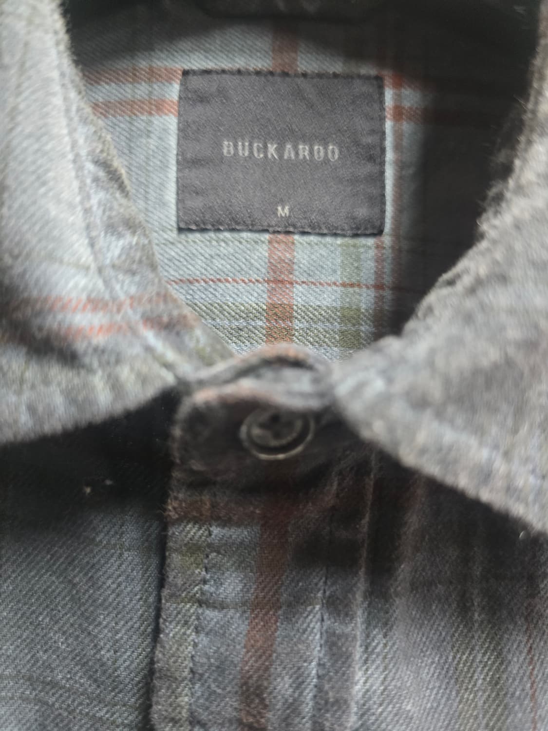 버커루 가먼트다잉 셔츠  M 상품이미지4