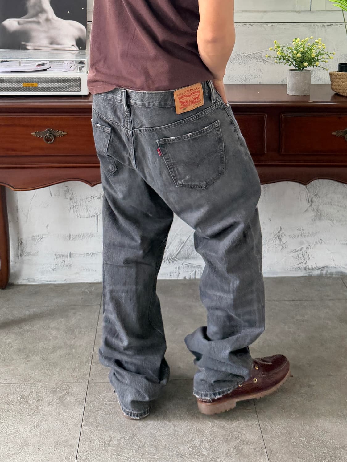 리바이스 569 루즈 스트레이트 블랙 상품이미지5