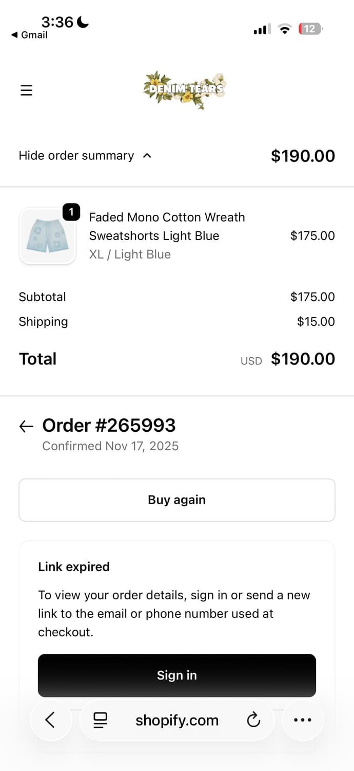 [XL] 데님티어스 모노 코튼 리쓰 쇼츠 상품이미지7