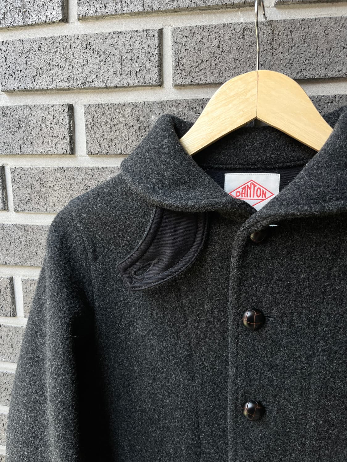 Danton 단톤 울 코트 다크그레이 34 상품이미지6