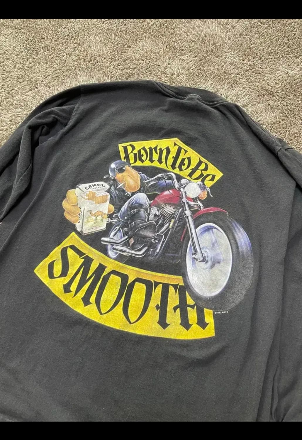 90s vintage camel long sleeve 상품이미지2