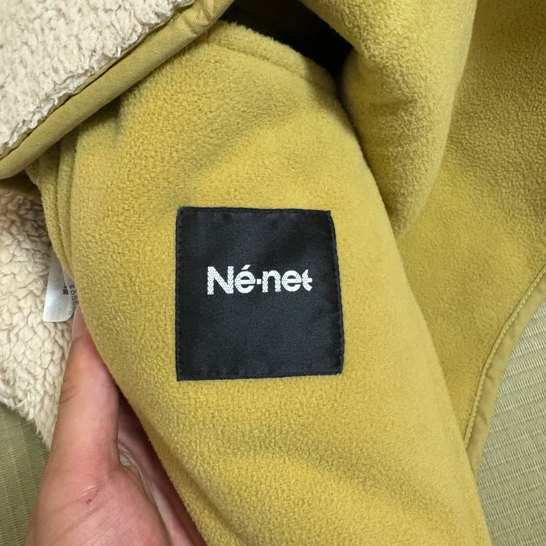 네넷 nenet 플리스 후드 자켓 상품이미지5