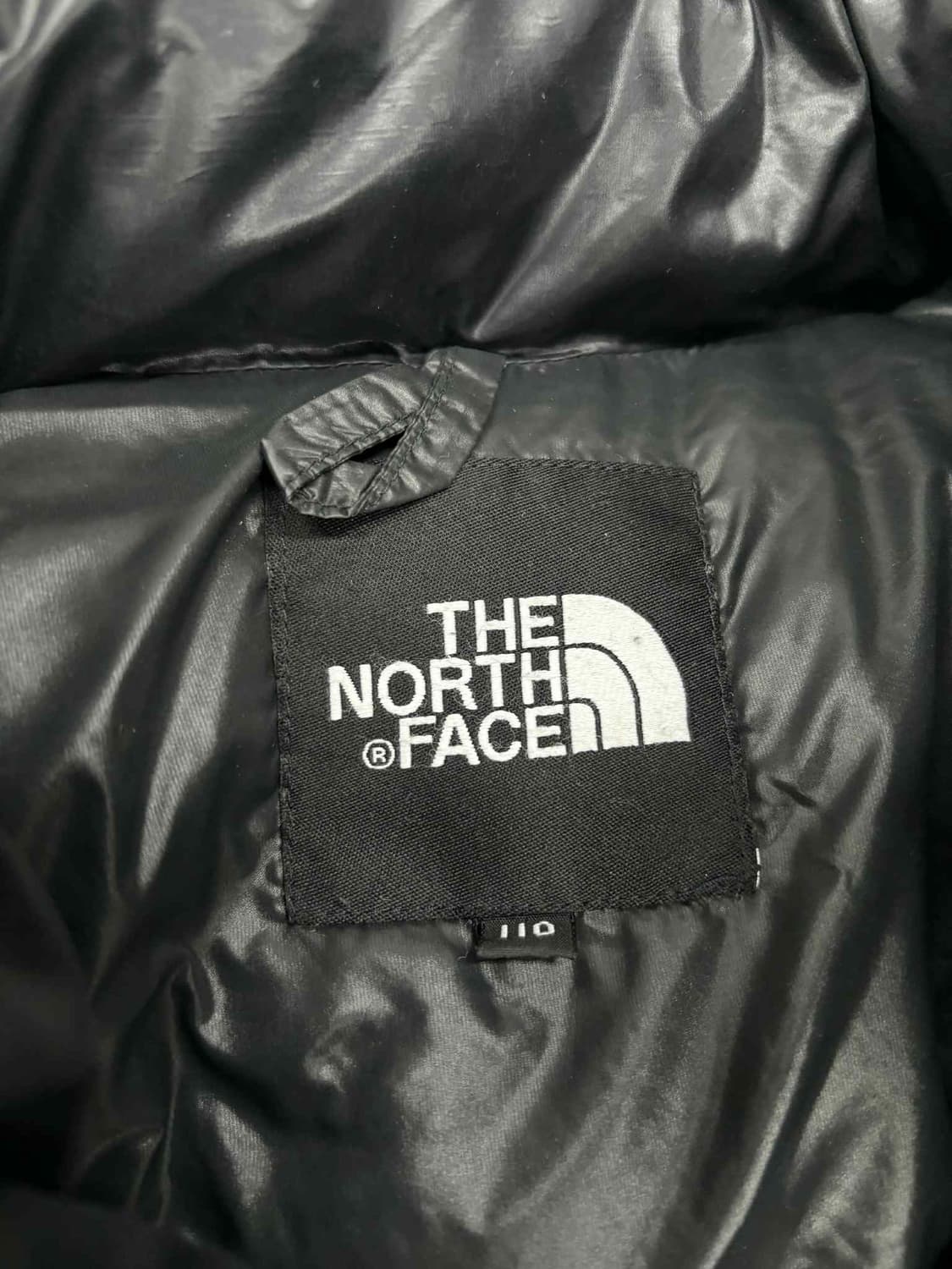 노스페이스 구스다운 빅사이즈 블랙 패딩 자켓 점퍼(110) 상품이미지3