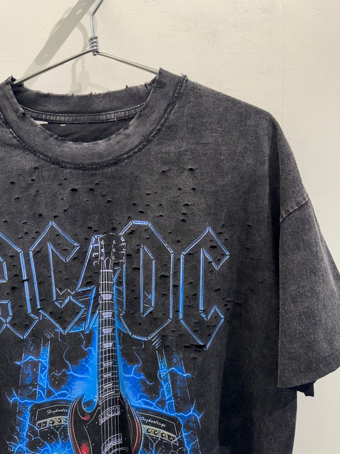 빈티지 ACDC 반팔 러닝 상품이미지3