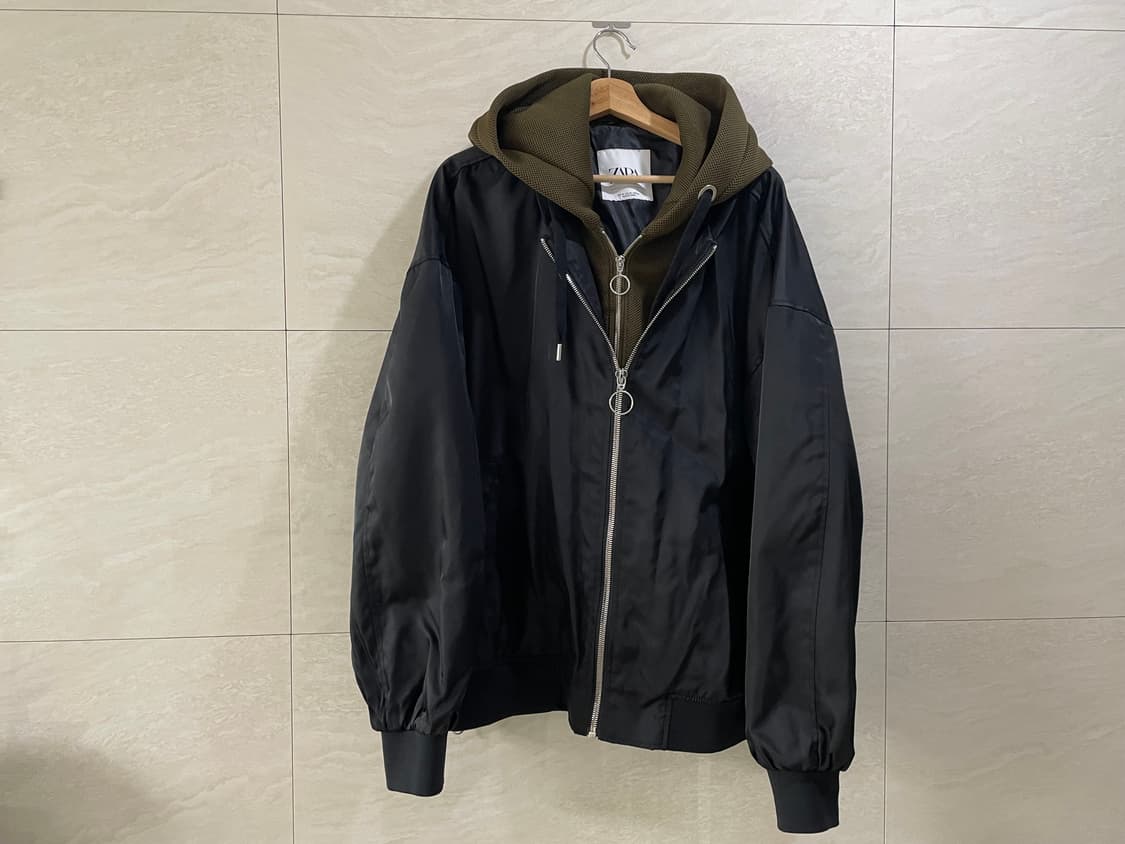 자라 / 후드점퍼, 후드 ma-1, 남성점퍼 상품이미지1