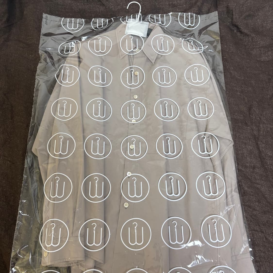 오라리 빅트윌 셔츠 라이트 브라운 4 상품이미지1