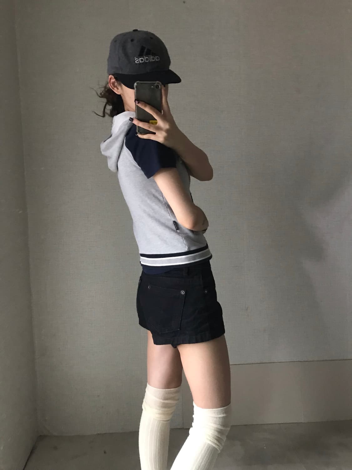 마자플라바 그레이 조끼 집업 상품이미지3