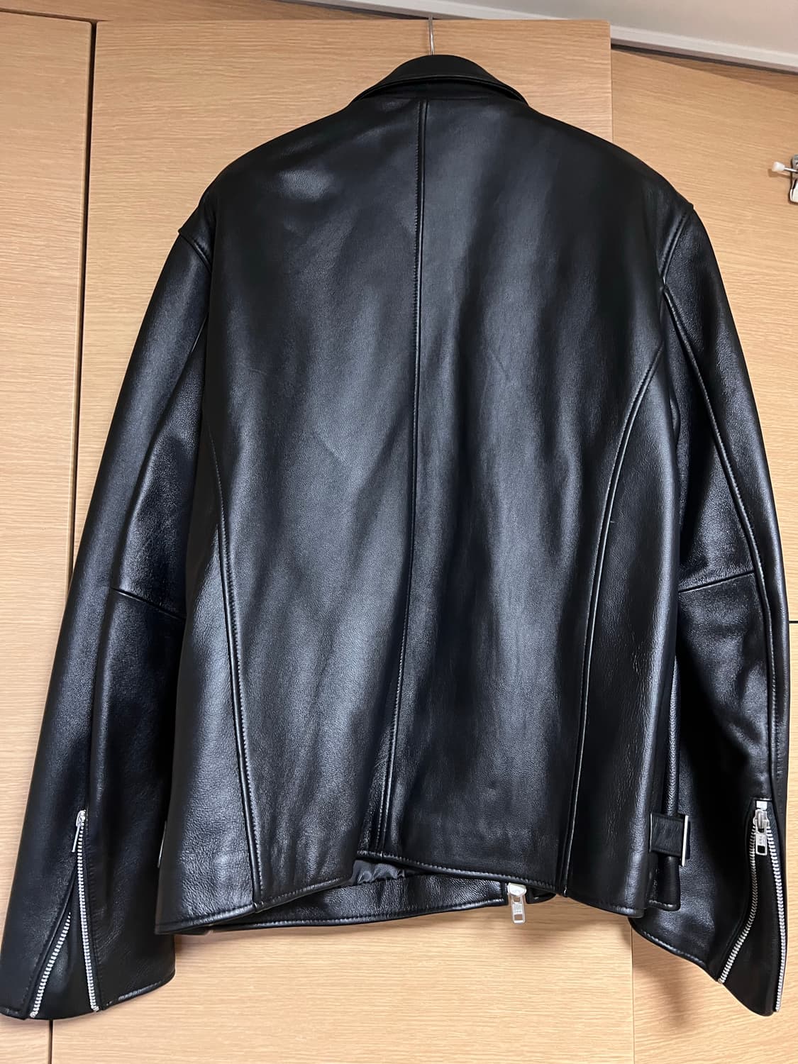 도프제이슨 램스킨 싱글 자켓 상품이미지5