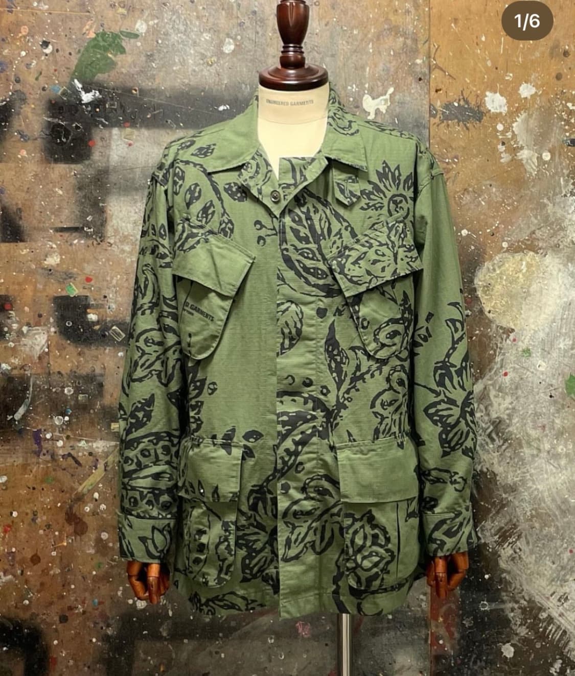 엔지니어드가먼츠 플로럴 정글퍼티그 xl 상품이미지1