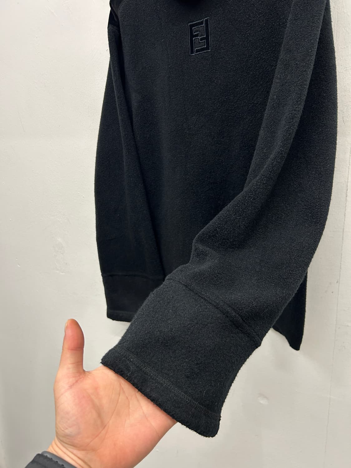 90s 펜디 플리스 터틀넥 풀오버  상품이미지4