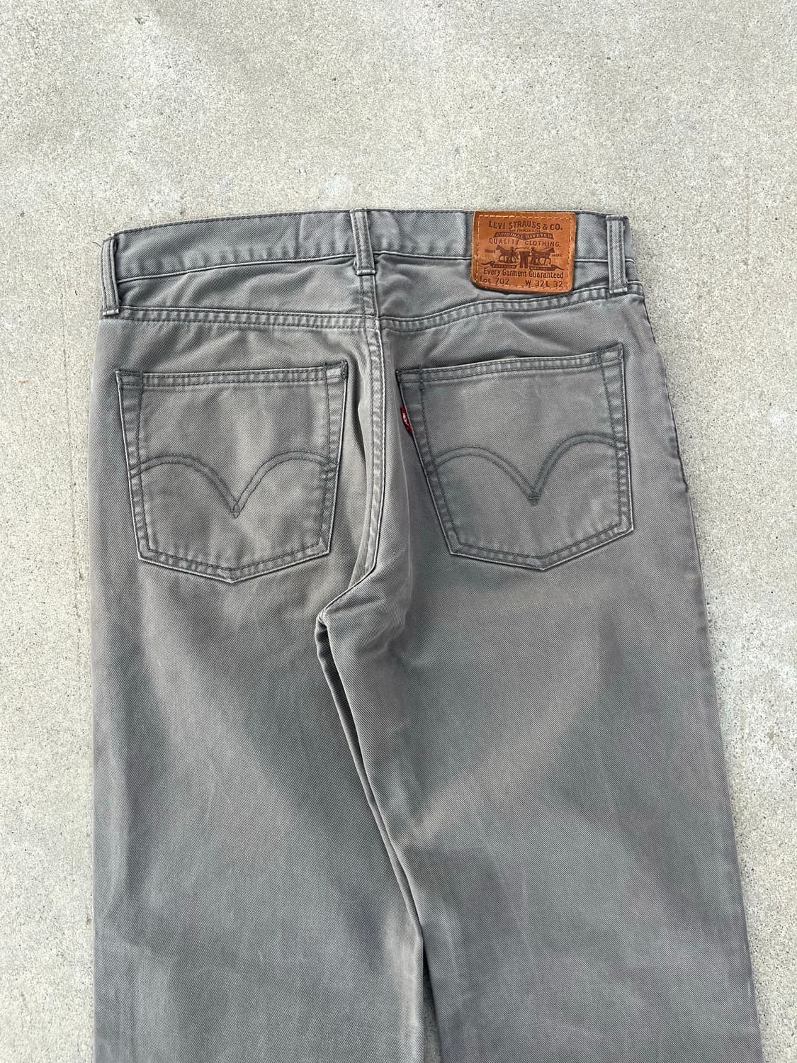 빈티지 리바이스 702 코튼 트윌 팬츠 그레이 상품이미지6
