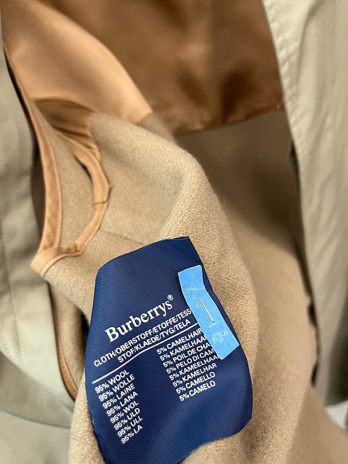 110) 버버리 개버딘 내피코트 상품이미지9