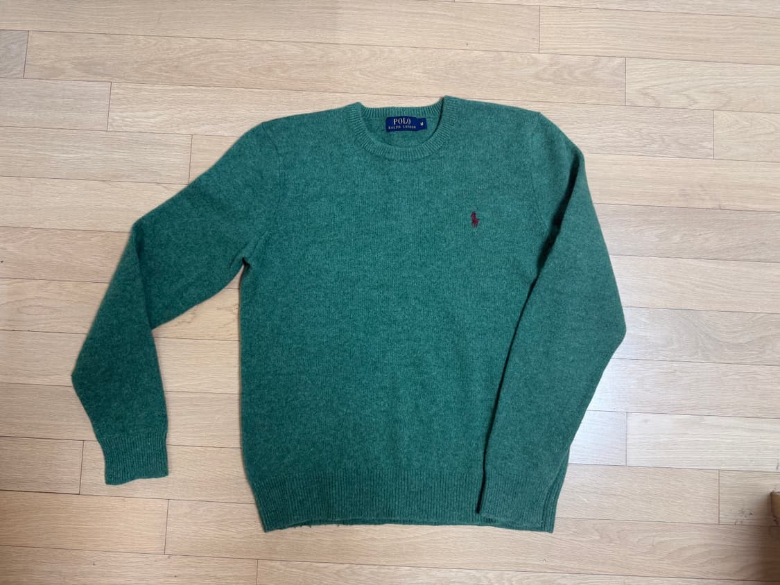 폴로 그린톤 램스울 니트 상품이미지2