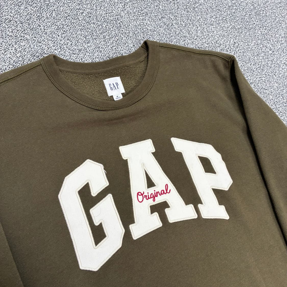 <갭 GAP 빈티지 카키 맨투맨> No.1556 상품이미지7