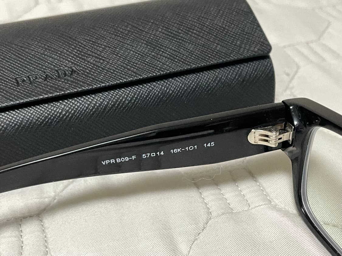 프라다 안경 VPR 블랙 상품이미지4