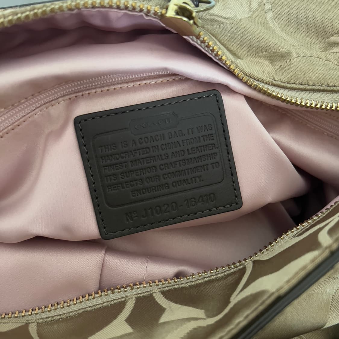 Coach signature logo tote bag 상품이미지3