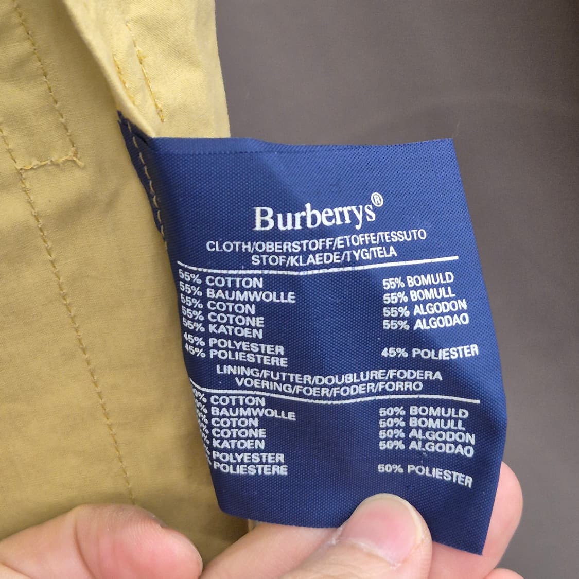 버버리 빈티지 더플 코트 10REG 상품이미지8