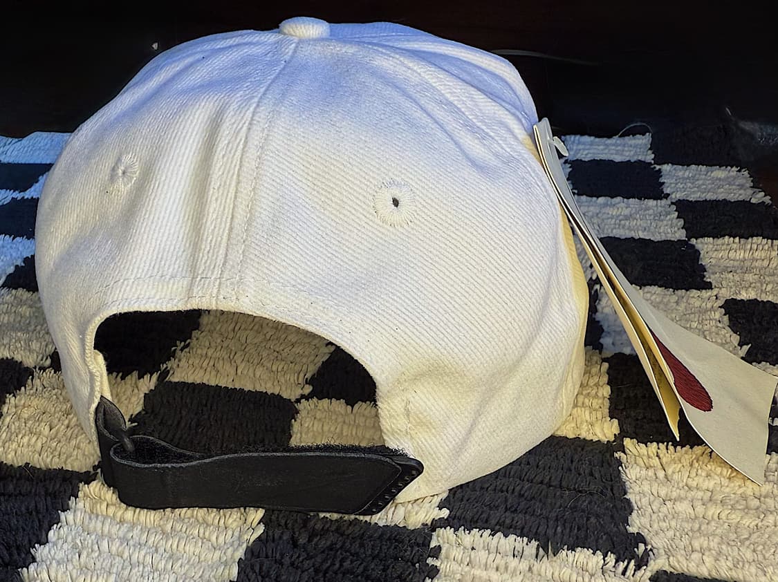 [새상품]90s 나이키 빈티지 3D 타원형 고무 로고 스냅백 상품이미지3