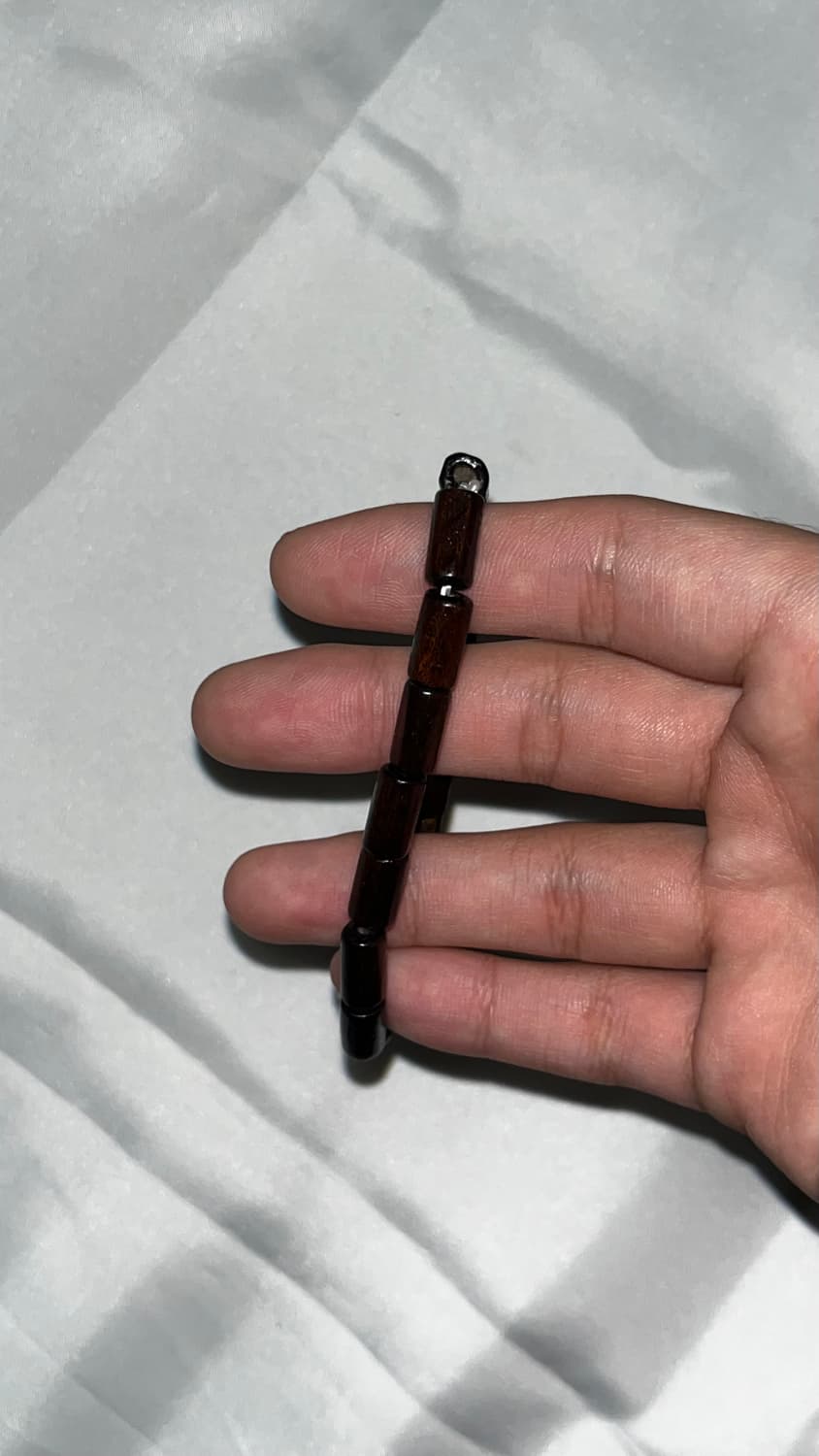 롱 우드 라운드 팔찌 상품이미지1