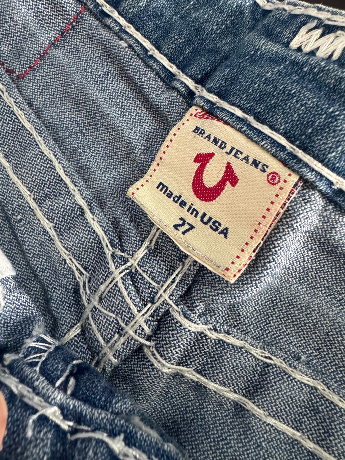 희귀!! 여성 트루릴리전 조이 슈퍼 T 부츠컷 데님팬츠 상품이미지3