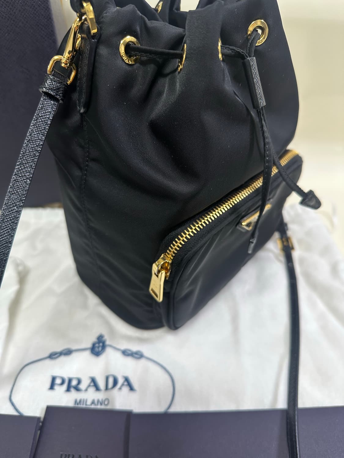 [A+ 정품] 프라다 듀엣 버킷백 풀구성 상품이미지3