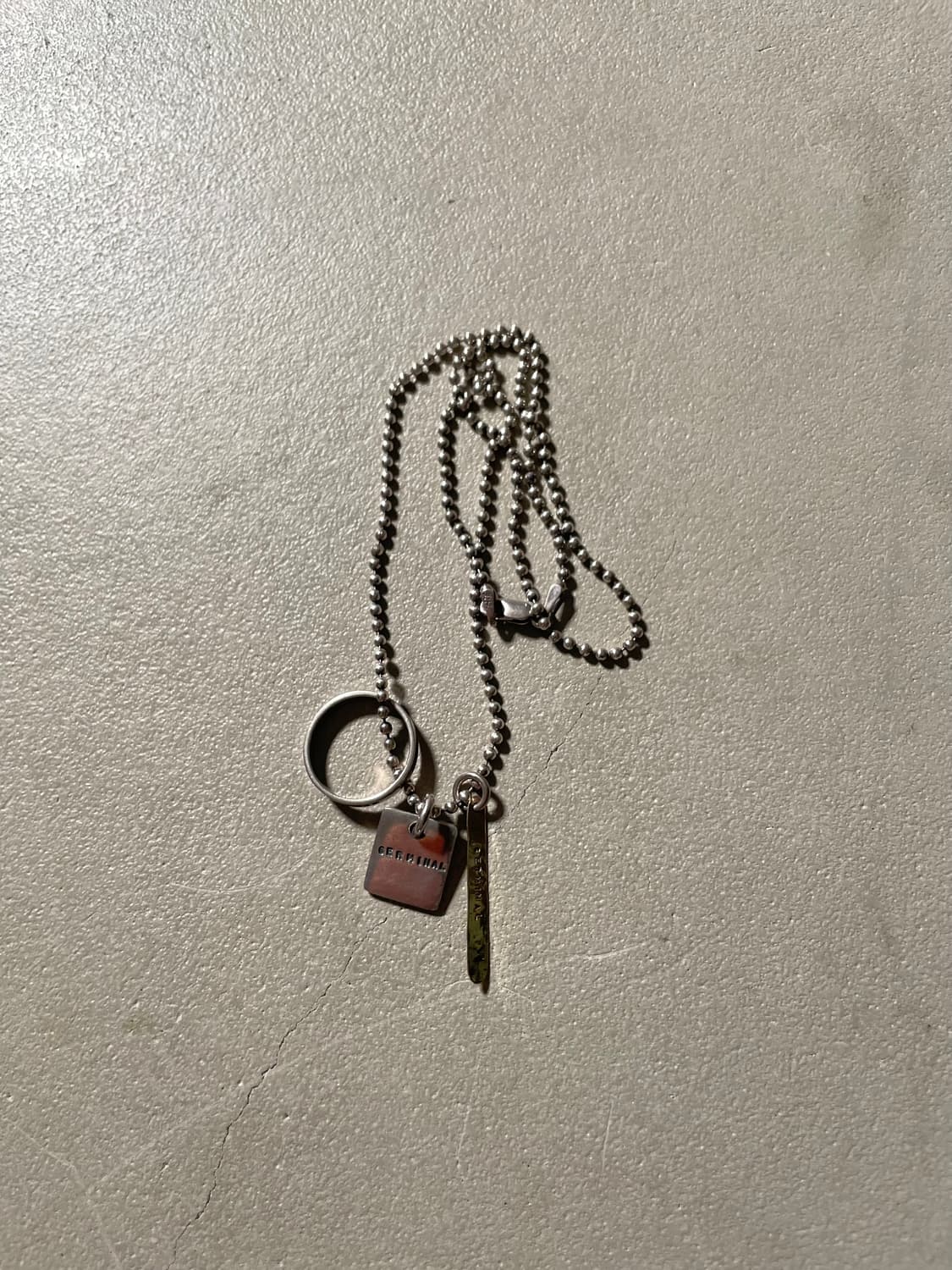 저미널 Silver Chain Necklace 상품이미지1