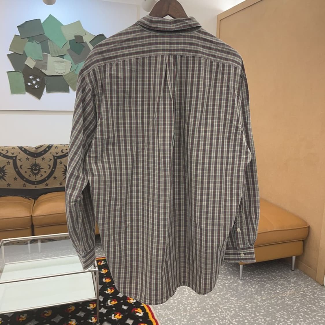 폴로 랄프로렌 빈티지 컨트리 플레이드 체크 셔츠 L C07885 상품이미지4