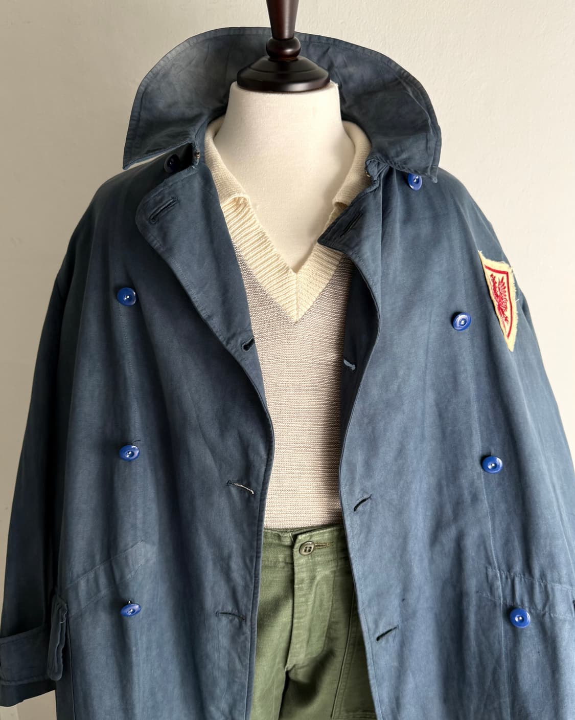 50s French Military Service Coat 상품이미지2
