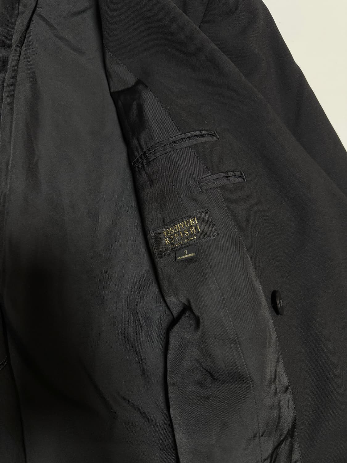 YSHIYUKI KONISHI 레이스 자수 자켓 상품이미지6