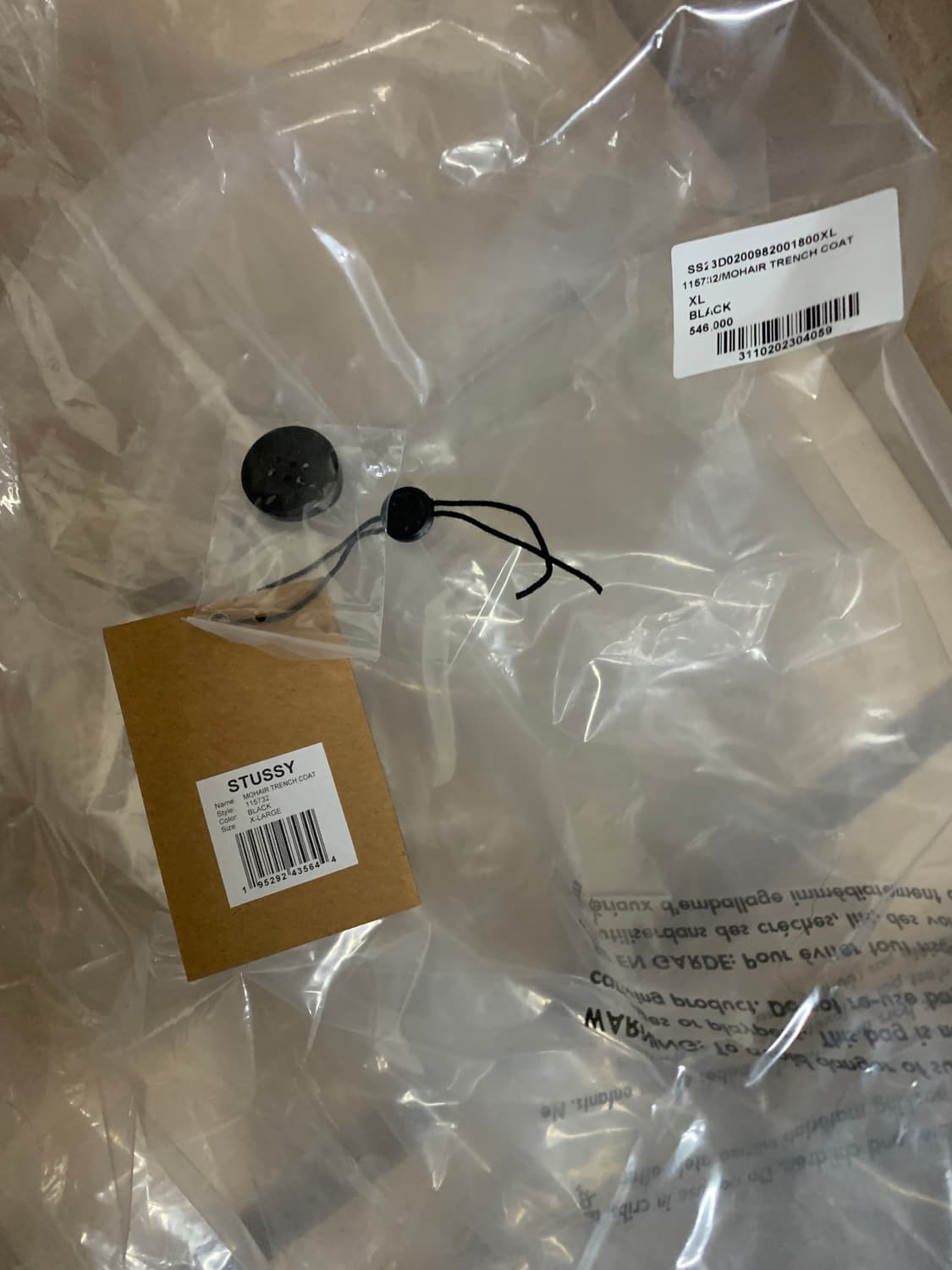 스투시 모헤어 코트 상품이미지5