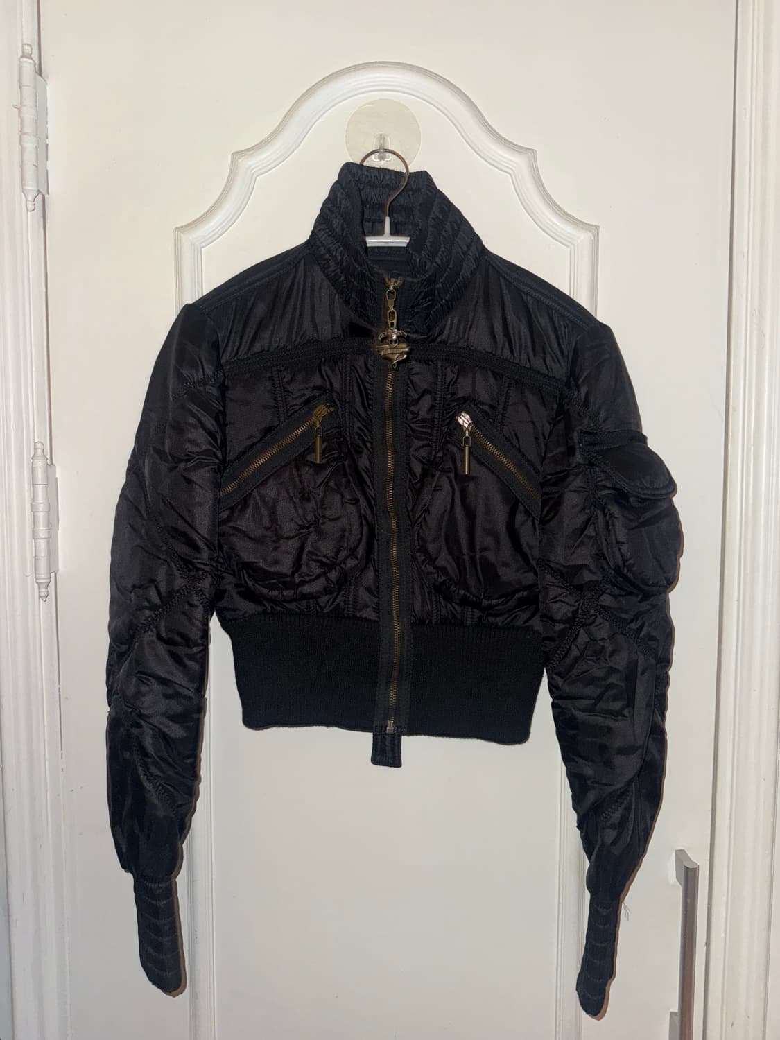 Just Cavalli 00’s cropped cargo puffer 상품이미지1