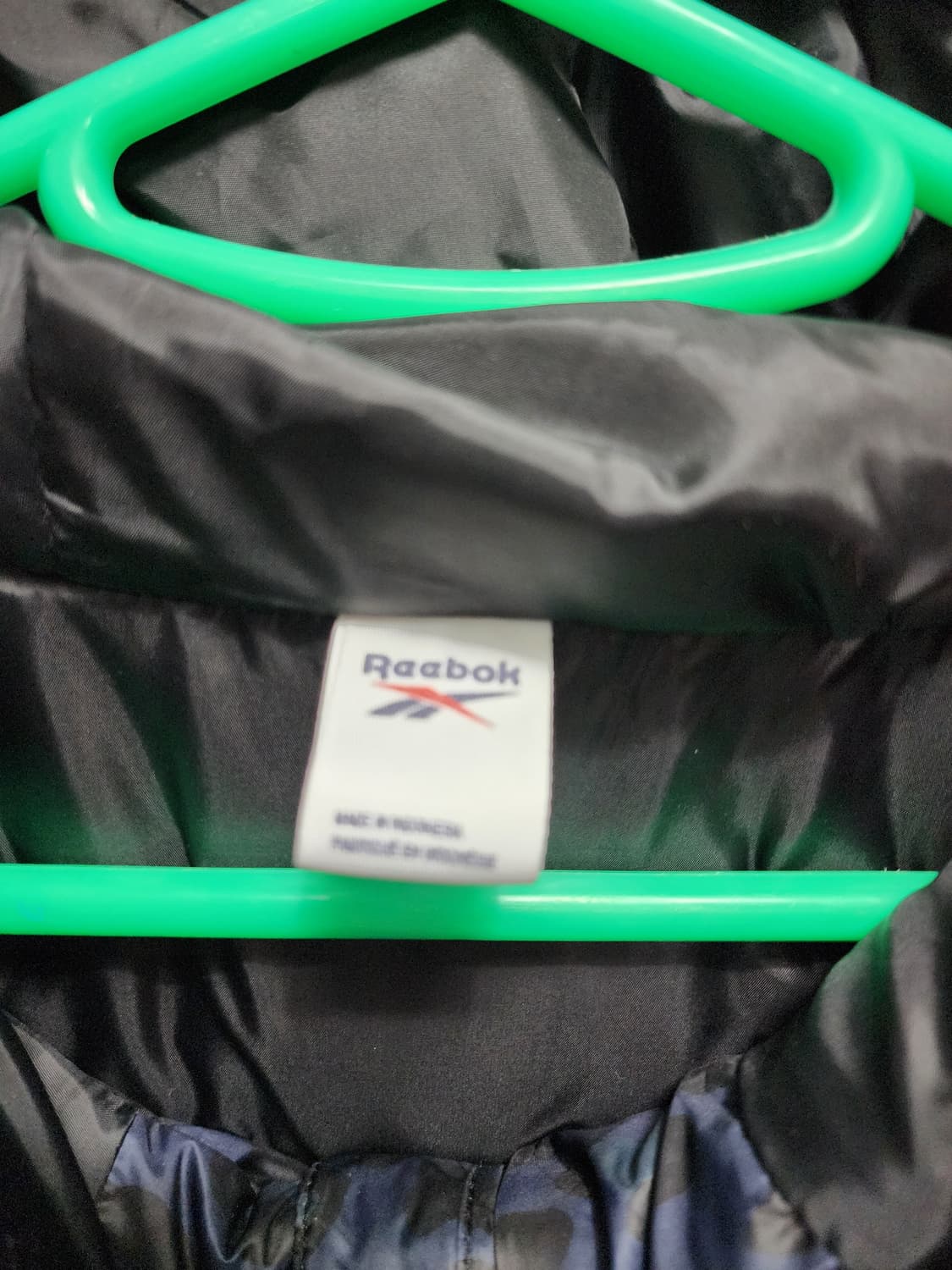 리복 레오파드 숏패딩  상품이미지4