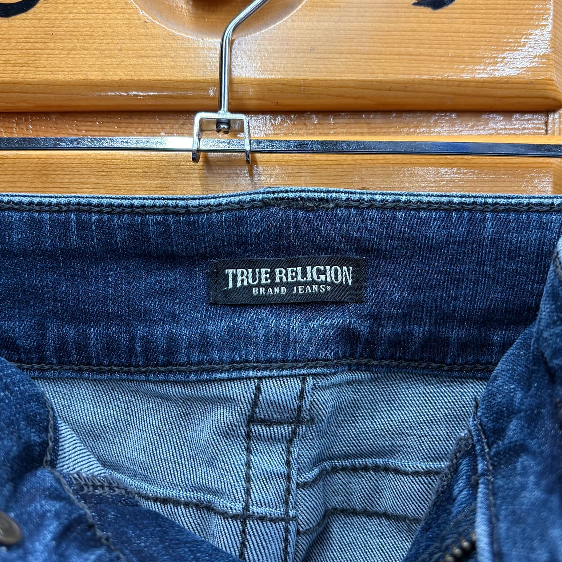 (34) 트루릴리전 스트레이트 핏 중청 데님 팬츠 상품이미지5
