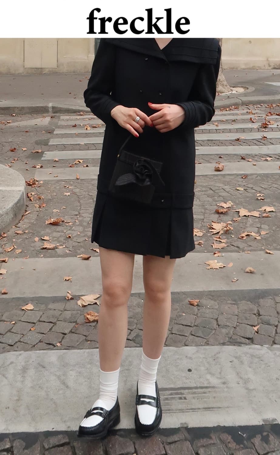 (유일매물)프레클 세일러 드레스 상품이미지4