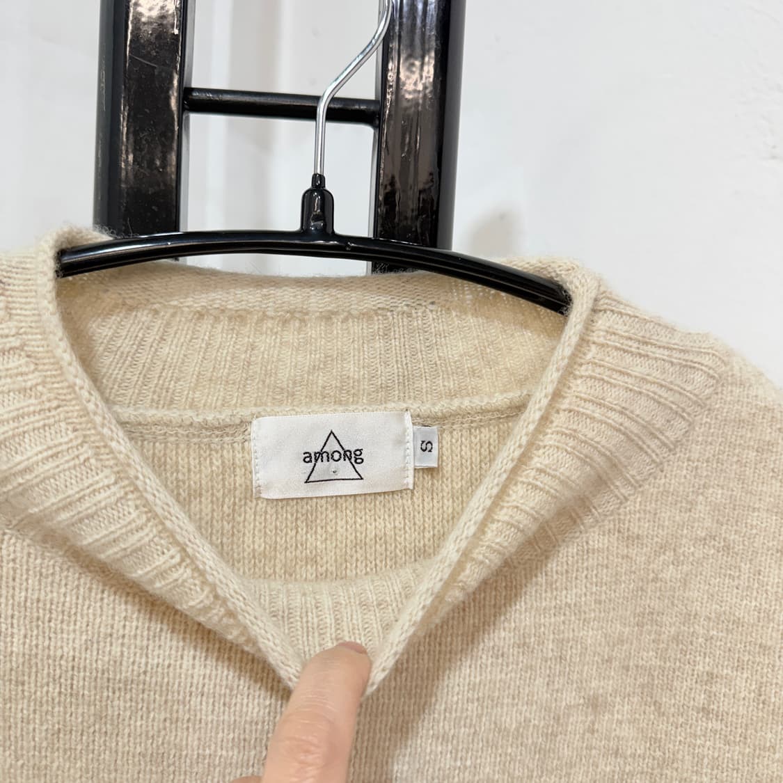 (S)어몽 among 라운드 긴팔니트 4098 상품이미지2