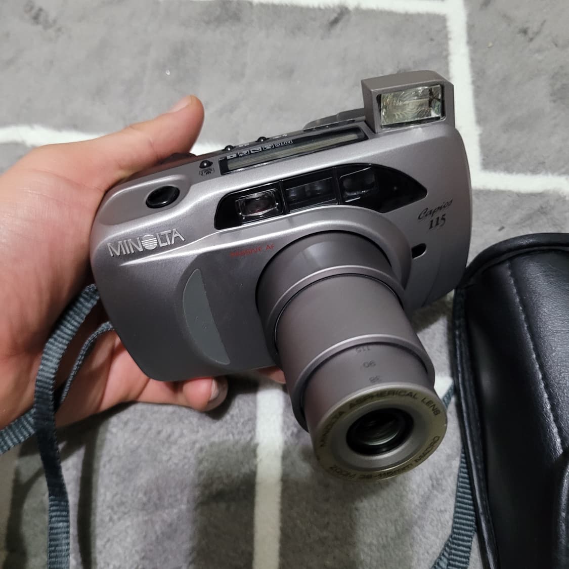 미놀타 카피오스 Capios 115 필름 카메라 + 케이스 (A) 상품이미지5