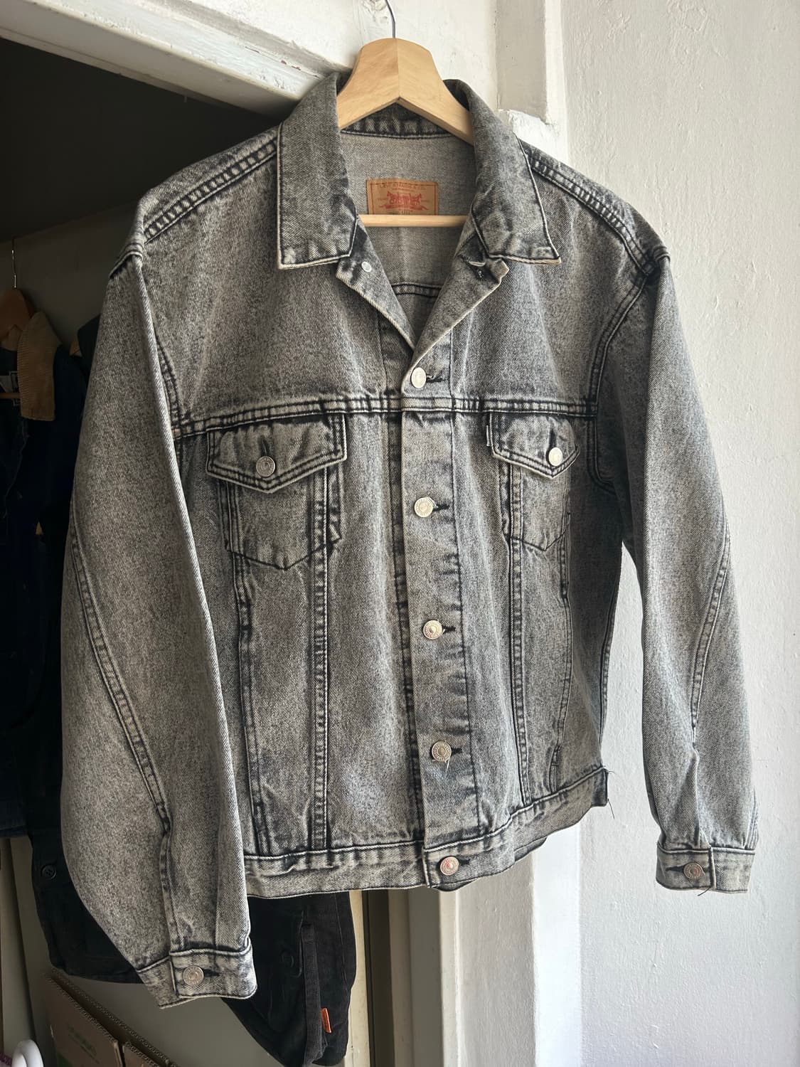 80‘s 리바이스 스톤워싱 트러커자켓 상품이미지1